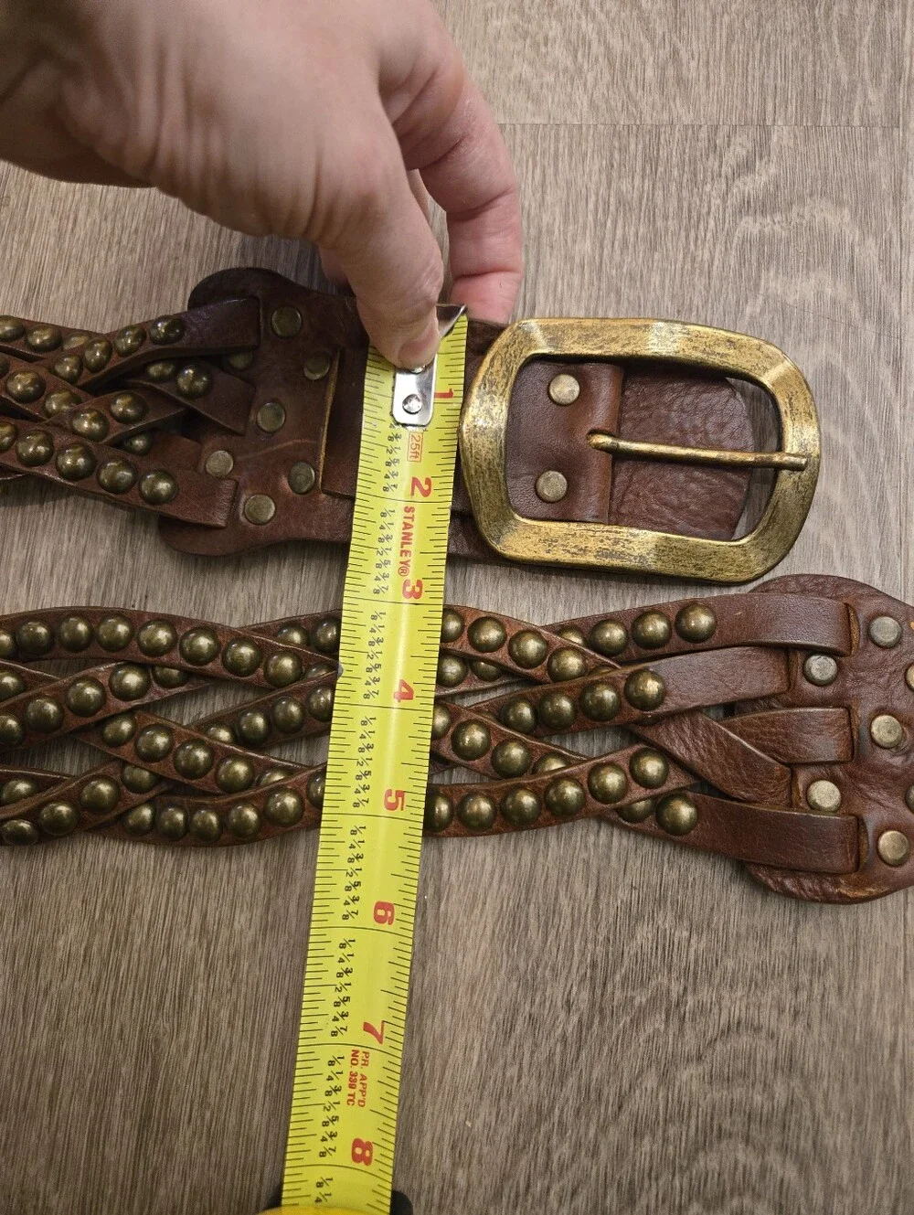 Leatherock chunky braided